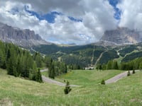 Passo Gardena von Plan de Gralba