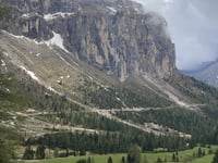 Passo Gardena von Plan de Gralba