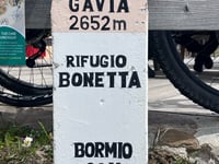 Passo di Gavia from Bormio