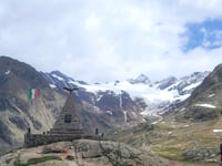 Passo di Gavia from Bormio