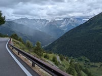 Paso Gavia desde Ponte di Legno