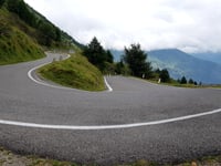Passo di Gavia from Ponte di Legno