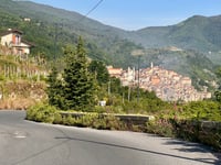 Passo Ghimbegna desde San Remo