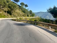 Passo Ghimbegna desde San Remo