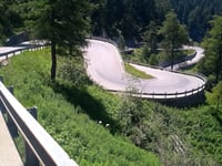 Passo del Maloja da Chiavenna