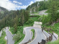 Passo del Maloja da Chiavenna