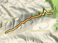 Passo di Monte Calvo from San Giovanni Rotondo