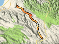 Passo di Monte Croce from Carpino
