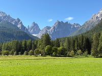 Passo di Monte Croce di Comelico from Innichen / San Candido