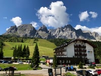 Passo di Monte Croce di Comelico from Innichen / San Candido