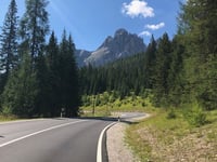 Passo di Monte Croce di Comelico z Innichen / San Candido
