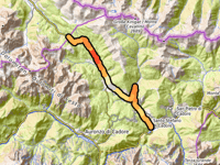 Passo di Monte Croce di Comelico da Santo Stefano di Cadore
