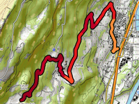 Passo di Monte Faè da Isera