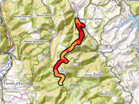 Passo di Monte San Vicino via Poggio San Vicino
