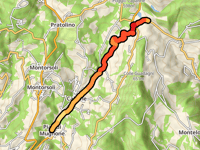 Passo di Montetrini da Pian di Mugnone