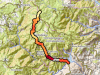 Passo di Pietra Spada via Nardodipace