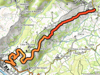 Passo di Pietragavina desde Varzi