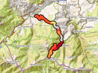 Passo di Pradarena von Collagna