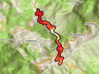 Passo di Pratizzano via Via Vaglie