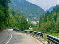 Passo di San Marco from Olmo al Brembo