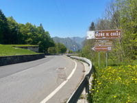 Passo di Zambla von Ponte Nossa