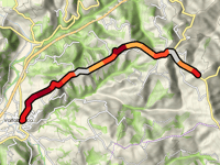 Passo du Collemincio von Valfabbrica