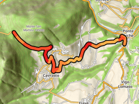 Passo Duron von Ponte Arche über Marcè