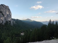 Passo Falzarego vanuit Andraz