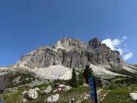Passo Falzarego da Cortina d'Ampezzo