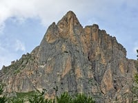 Passo Falzarego da Cortina d'Ampezzo