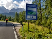 Passo Falzarego da Cortina d'Ampezzo