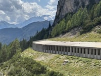 Passo Falzarego depuis Caprile