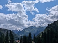 Passo Falzarego from Caprile