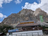 Passo Falzarego from Caprile
