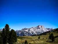 Passo Falzarego from Caprile