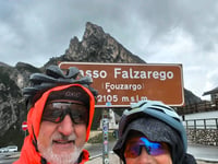 Passo Falzarego z Caprile
