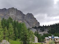 Passo Falzarego from Caprile
