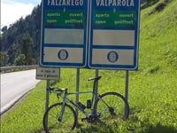 Passo Falzarego from Caprile
