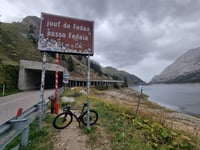 Passo Fedaia from Canazei