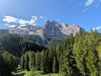 Passo Fedaia from Canazei