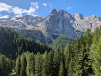 Passo Fedaia from Canazei