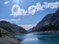 Passo Fedaia from Canazei