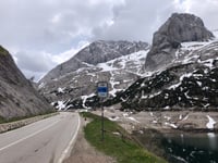 Passo Fedaia from Canazei