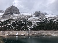 Passo Fedaia from Canazei