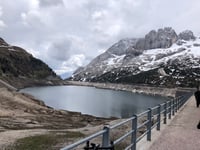 Passo Fedaia from Canazei