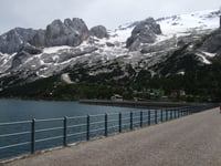 Passo Fedaia from Canazei