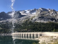 Passo Fedaia from Canazei