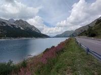 Passo Fedaia from Canazei