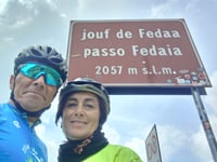 Passo Fedaia from Canazei