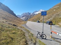 Passo Forcola di Livigno from Livigno